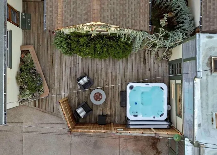 Stylish 1920s Downtown Unit With Hottub *